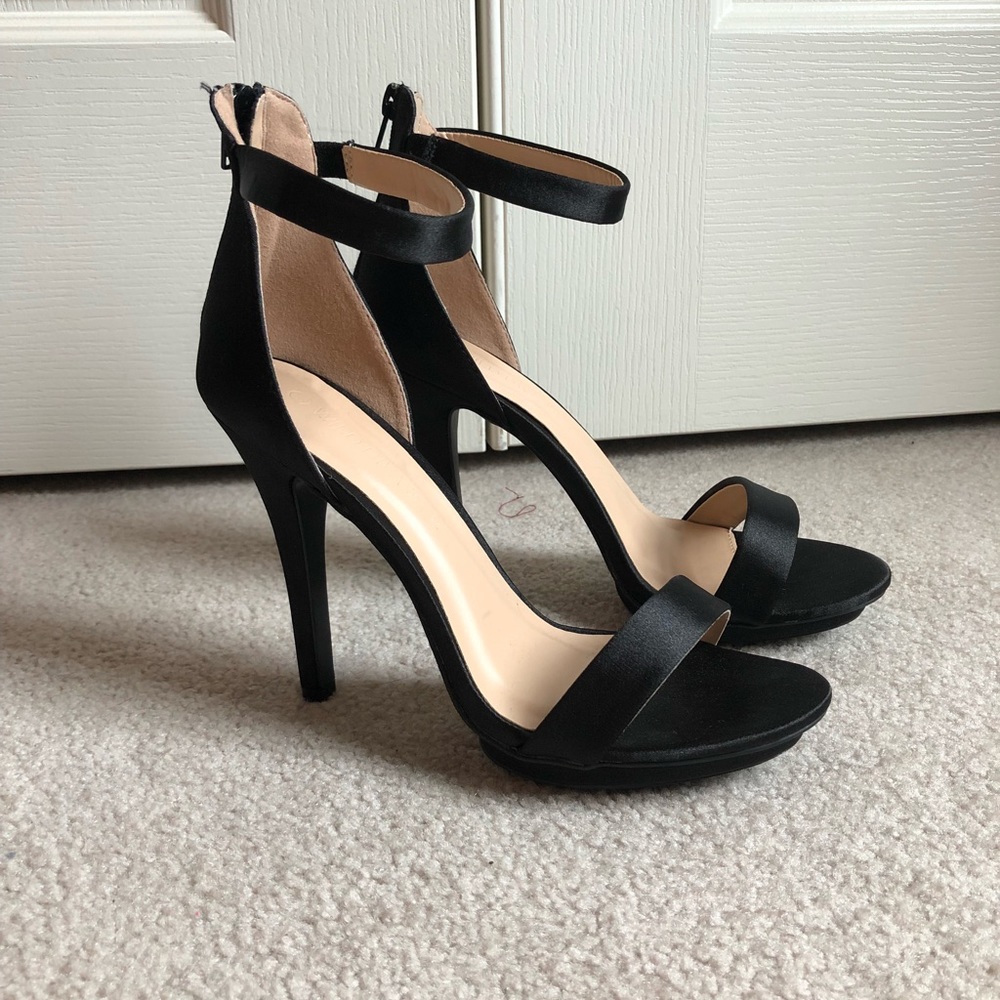 Black heels
